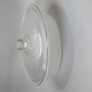 Vintage Glasbake casserole dish, EUC